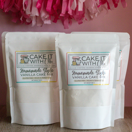 Gluten Free Homemade Style Vanilla Cake Mix